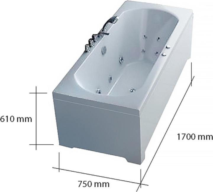 Produktbild Jet-Line Whirlpool VILLA GABRIELA 1700x750mm