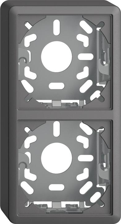 Actual product image Feller Surface-mounted enclosure Edizio 140x74x39 mm dark grey