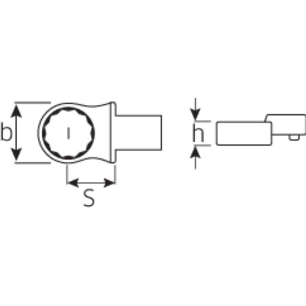 Thumbnail - Stahlwille, Drehmomentschlüssel, Ring-Einsteckwerkzeuge 27 mm f