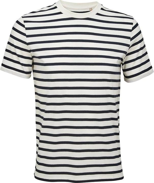 Bianco naturale, Blu Navy