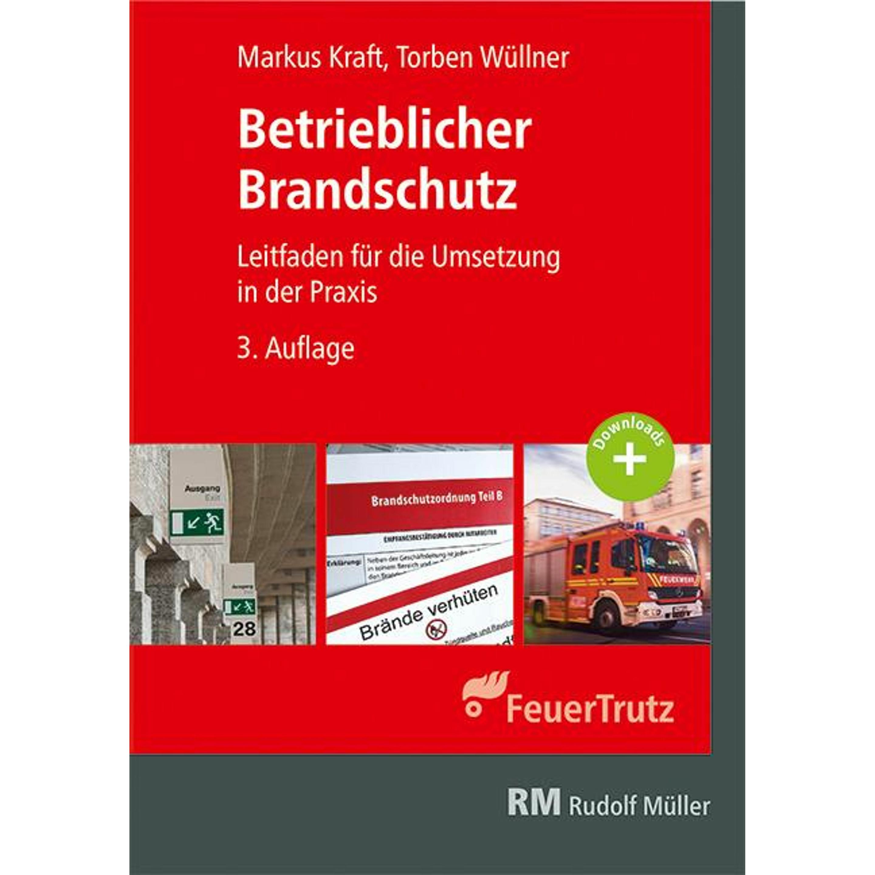Thumbnail - Betrieblicher Brandschutz, Fachbücher von Torben Wüllner, Markus Kraft