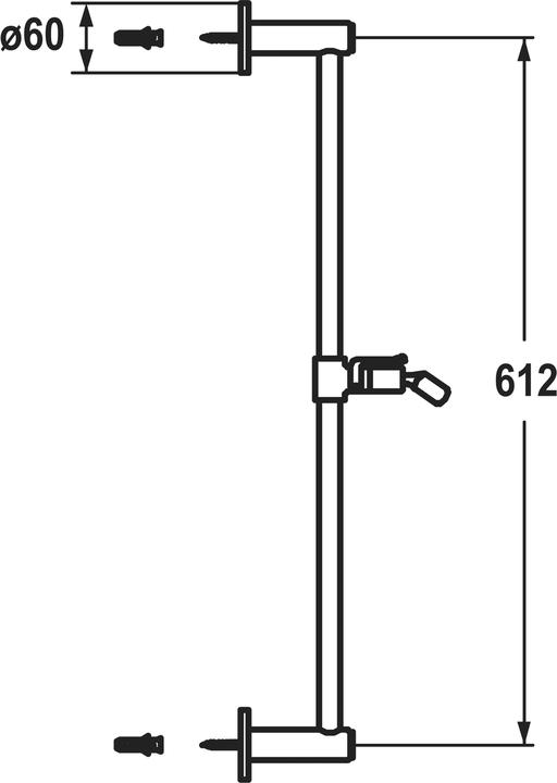 Immagine prodotto KWC Barra di scorrimento per doccia FIT Style