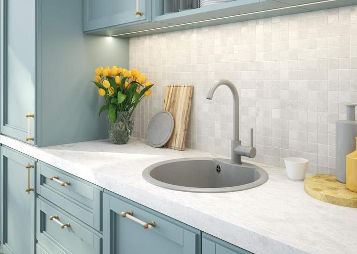 Actual product image Deante Kitchen Mixer Grey Milin