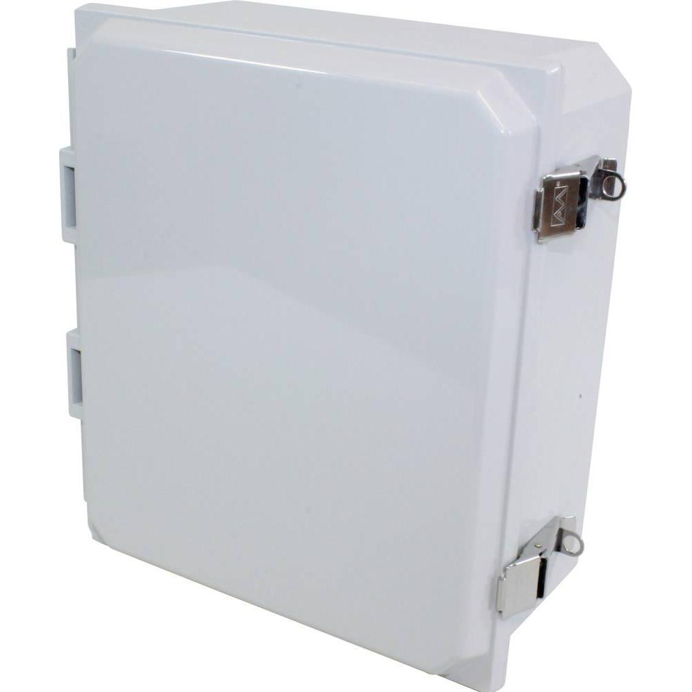 Hammond Wand-Gehäuse 303 x 258 101 Polycarbonat Lichtgrau 1 St. (Gehäuse), Elektronikzubehör + Gehäu