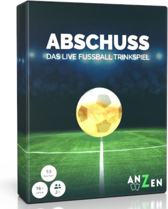 Anzen Spiele ABSCHUSS - The Live Football Drinking Game (d) (2 - 12 Players)