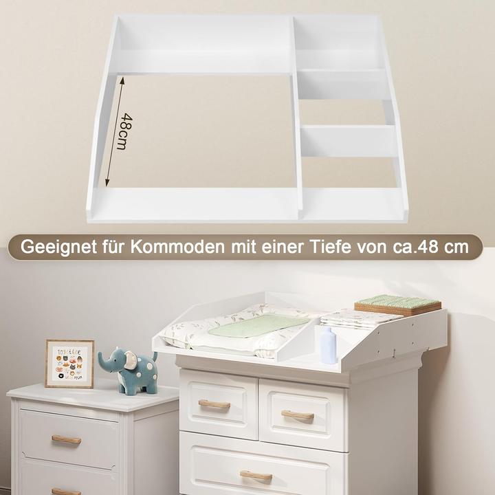 Image du produit Woltu Wickelaufsatz mit Trennfach