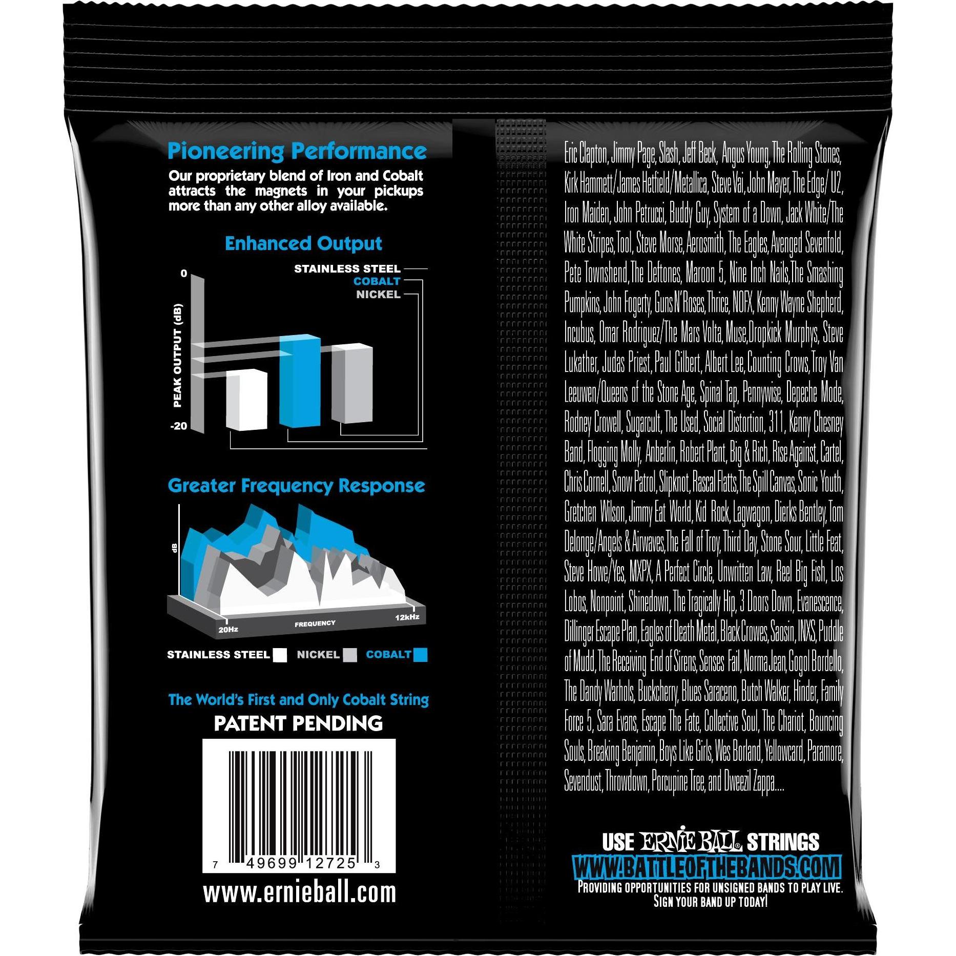 Thumbnail - Ernie Ball Slinky Extra (6 x, E-Gitarre, 0.04"), Saiten