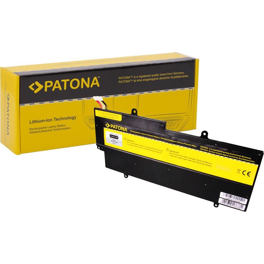 Patona 2468 (8 cubicoli, 3100 mAh), Batteria per notebook, Nero