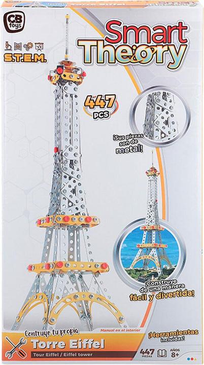 Produktbild Colorbaby Konstruktionsspiel Tour Eiffel 447 Stücke (4 Stück)