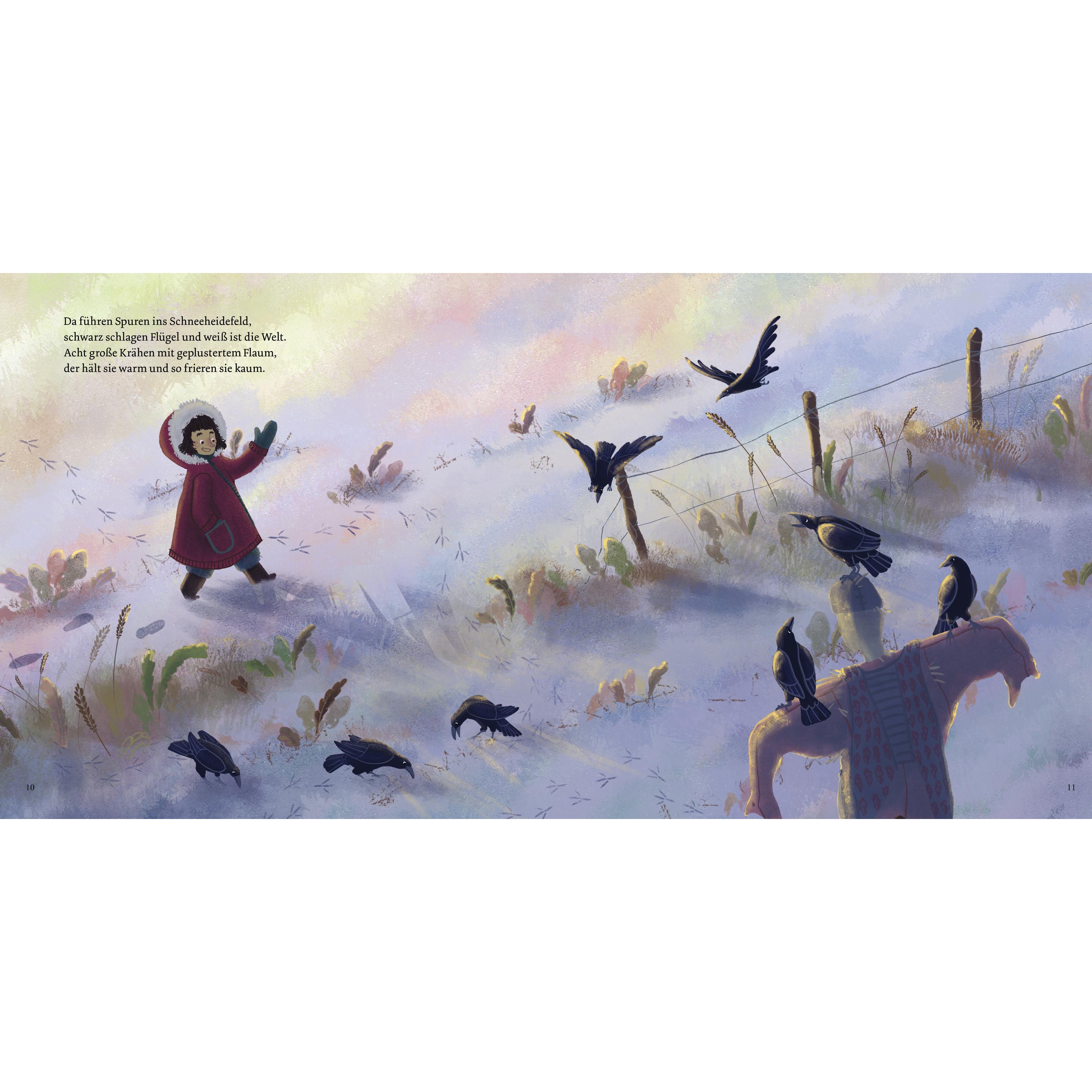 Thumbnail - Spuren im Schnee - Ein poetisches Winterabenteuer für Kinder ab 3 Jahren, Kinderbücher von Maike Harel