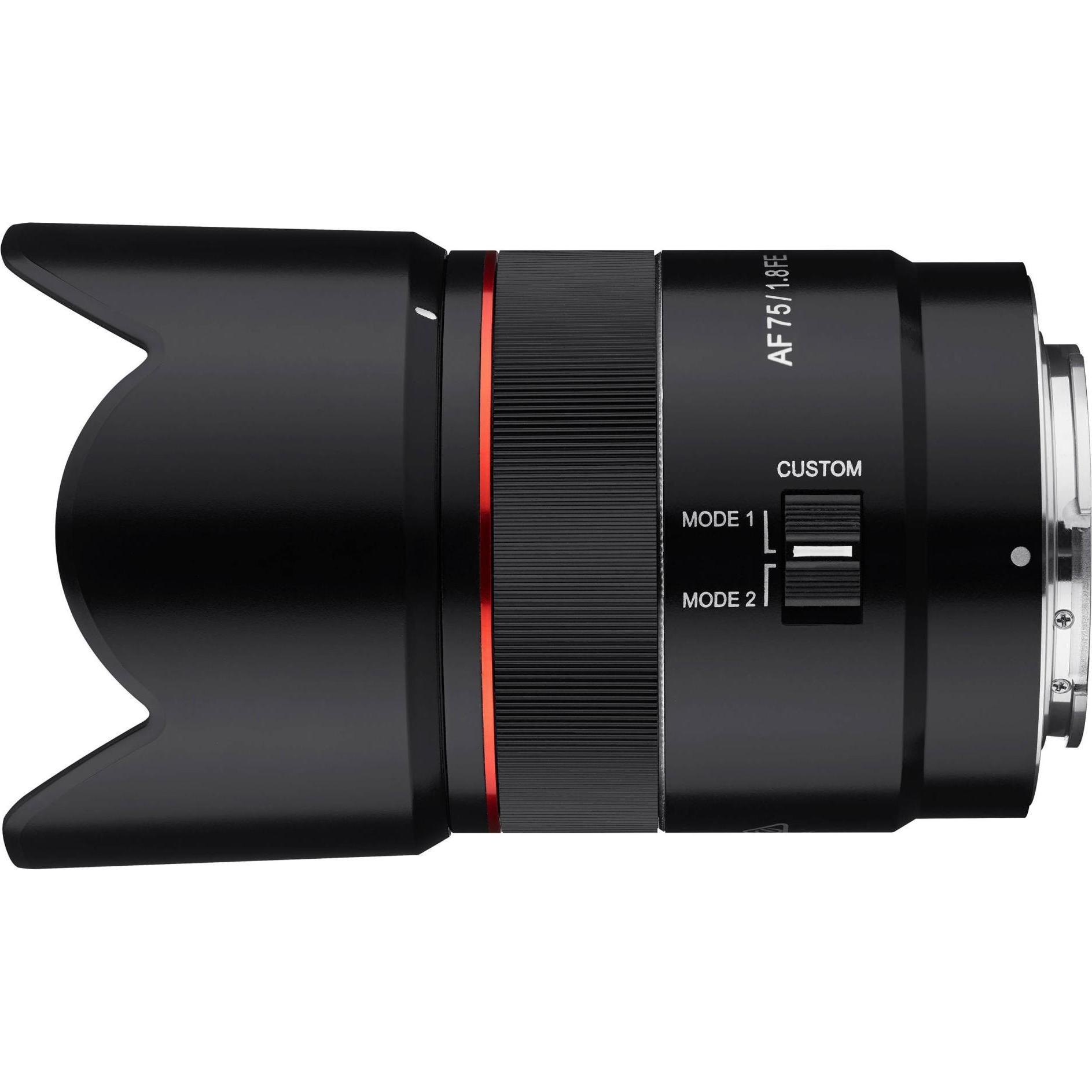 Thumbnail - Samyang AF 75mm f/1.8 FE, Sony E (Sony E, Vollformat), Objektiv, Schwarz