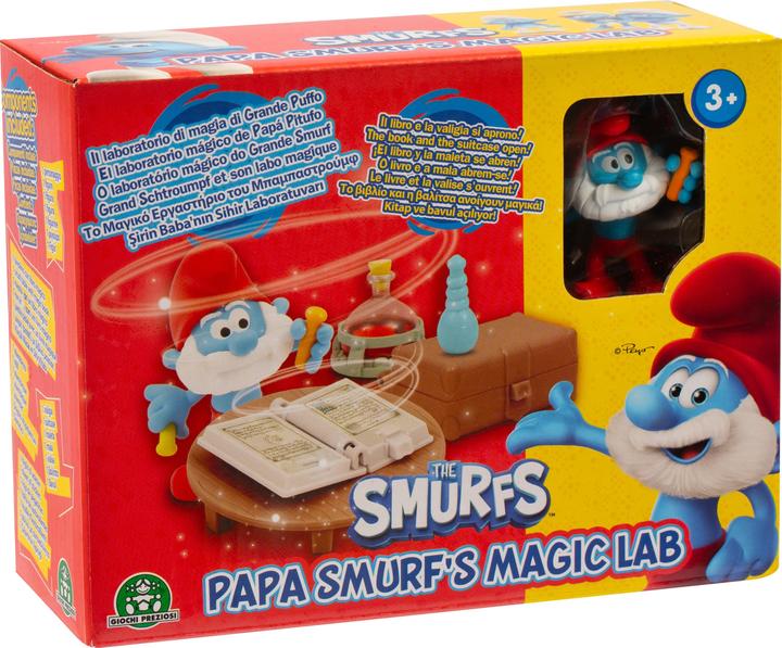 Actual product image Giochi Preziosi Papa Smurf workshop with