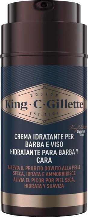 Immagine prodotto Gillette King C. Crema Idratante Barba E Viso 100ml (100 ml)