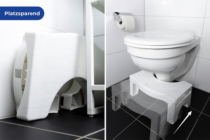 Image du produit Wenko Tabouret de toilette pliable