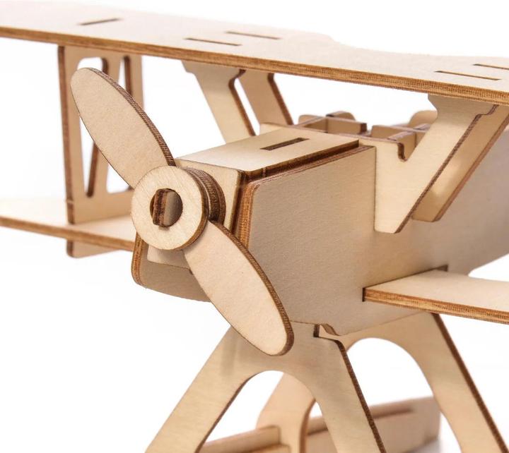 Actual product image Nice Idea Wooden Puzzle Model 3D - Plane