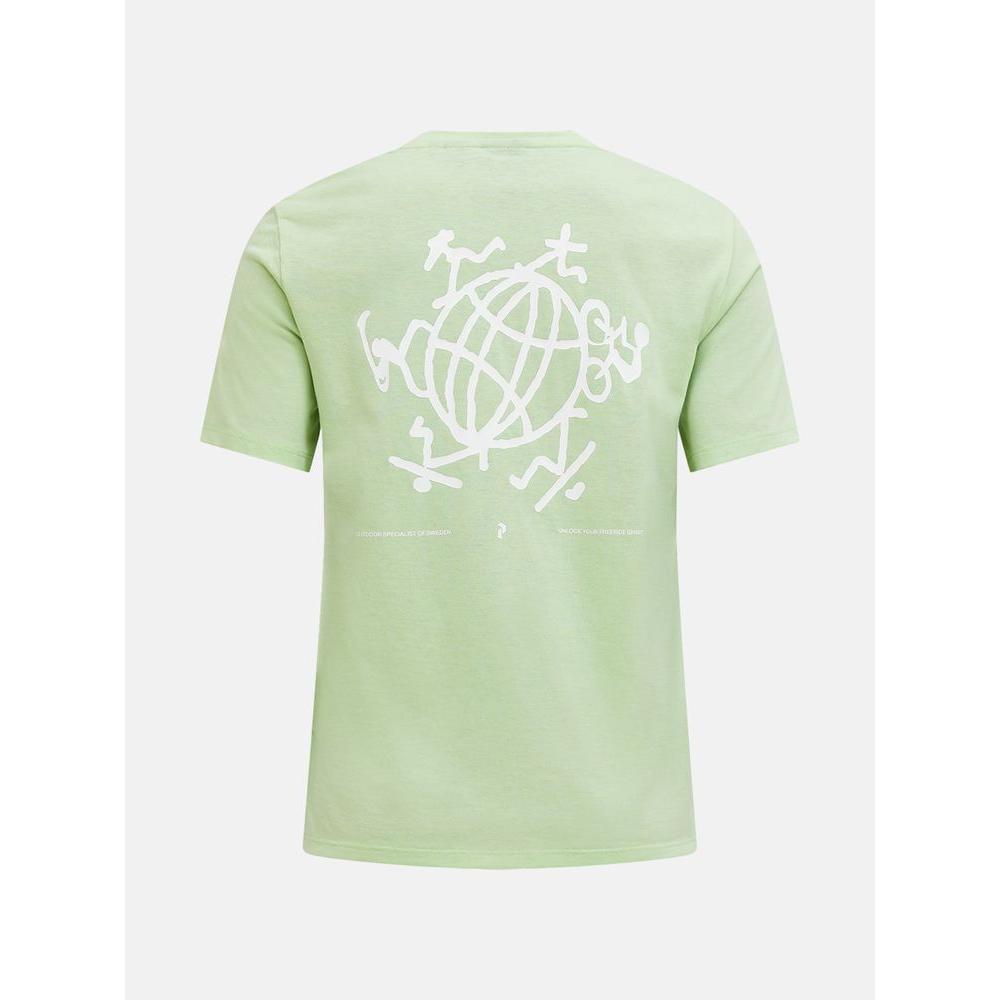 Thumbnail - Peak Performance, Damen, Sportshirt, Explore Graphic Tee (M), Grün, M