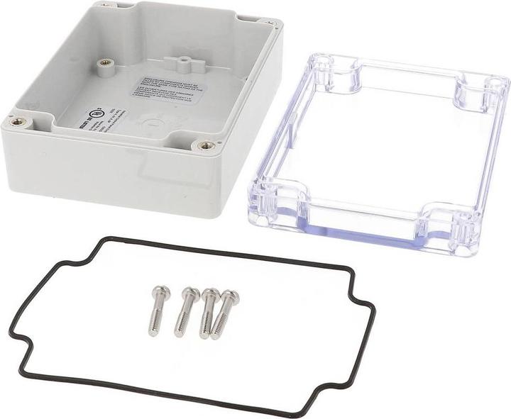 Produktbild Hammond Wasserdichtes Polycarbonatgehäuse, 119 X 89 X 45, Geräucherter Deckel (Gehäuse)