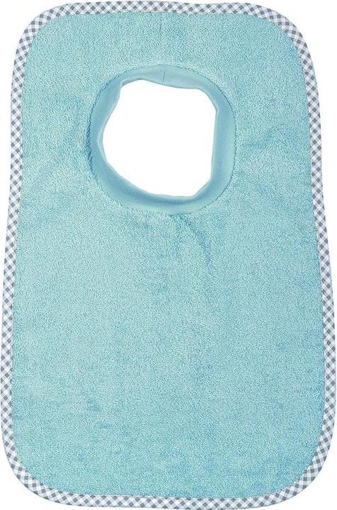 Image du produit Bavoir géant - Bleu cristal uni