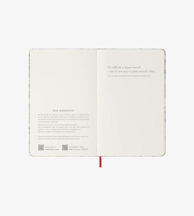Produktbild Moleskine Skizzenbuch Hard Cover blanko t??rkis (A5, Blanko, Harter Einband)