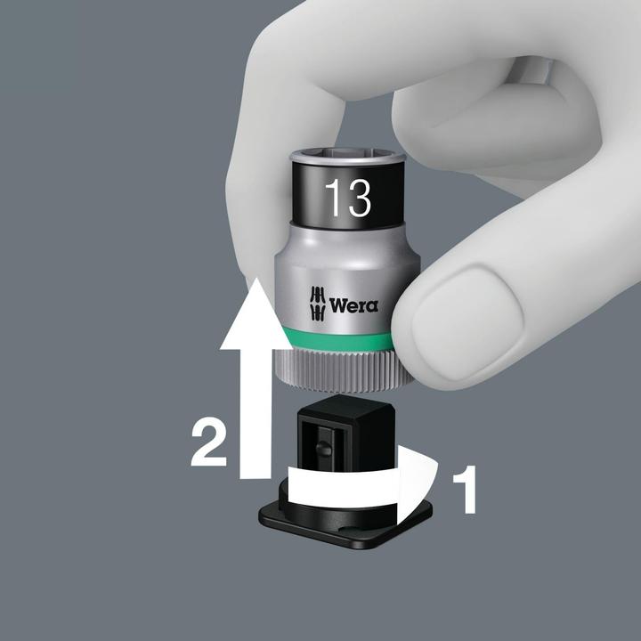 Produktbild Wera 8100 SA 12 HF Zyklop Metal-Knarrensatz