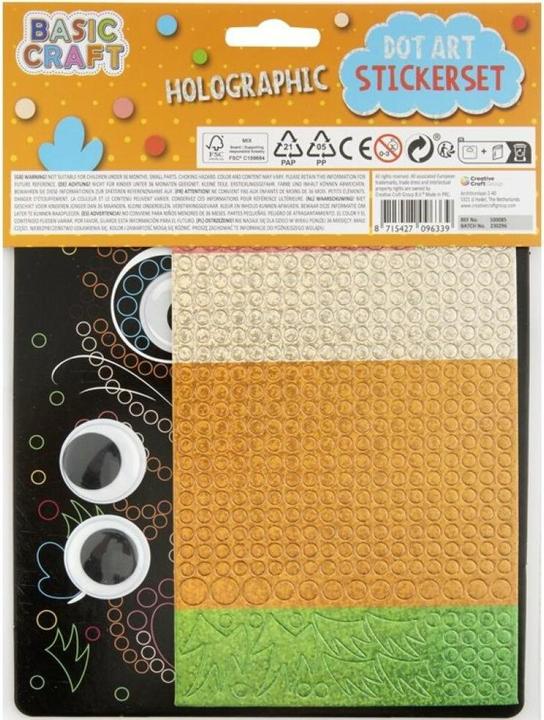 Produktbild Grafix Mosaikbild holographisch Tiger 22x18cm