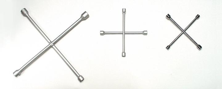 Mannesmann Cross spanner chrome plated polished
