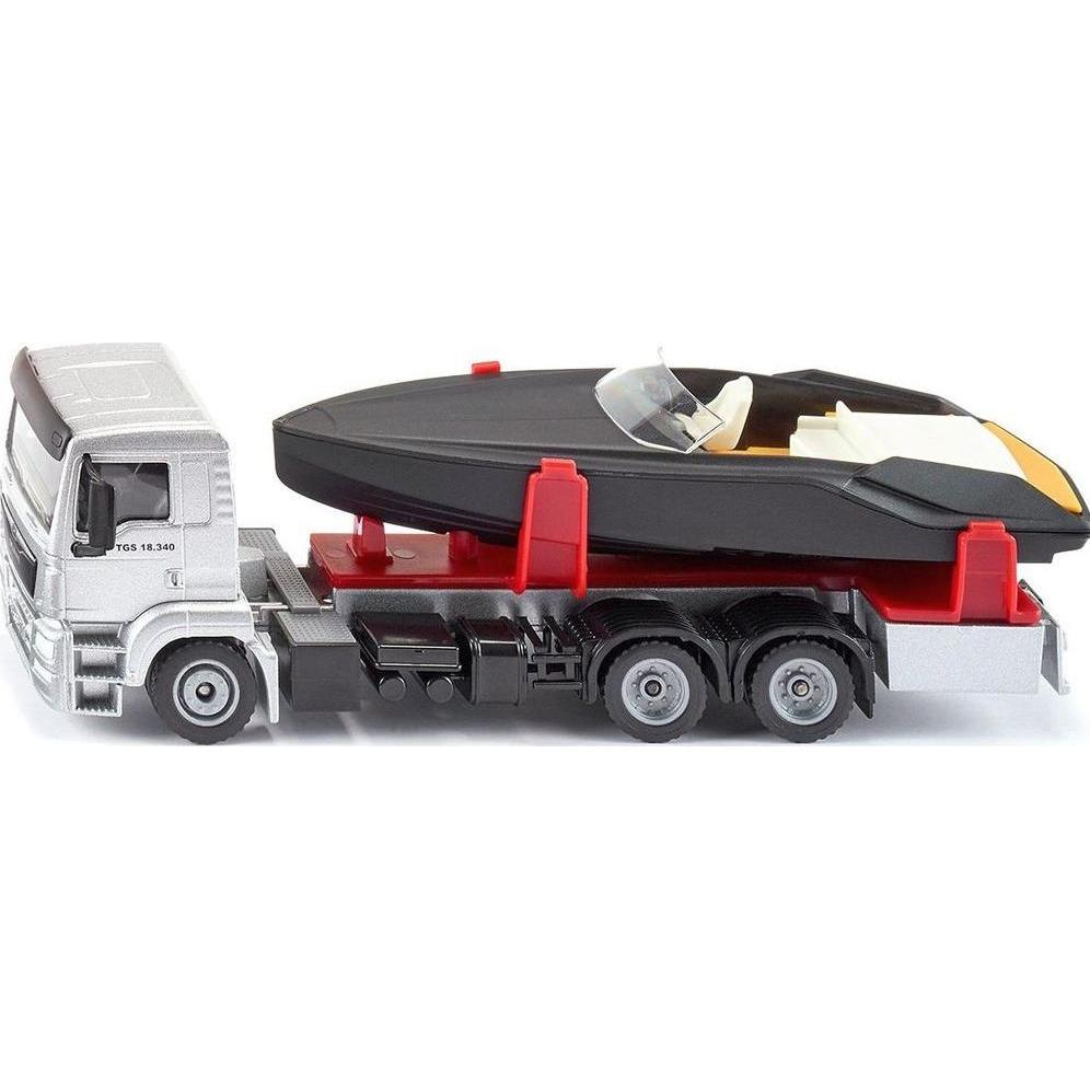 Siku MAN LKW mit Motorboot