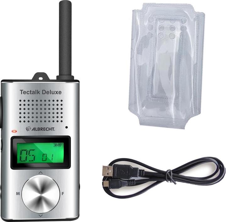 Produktbild Albrecht Funkgeräte-Set Tectalk Deluxe 2er-Set (10 km)