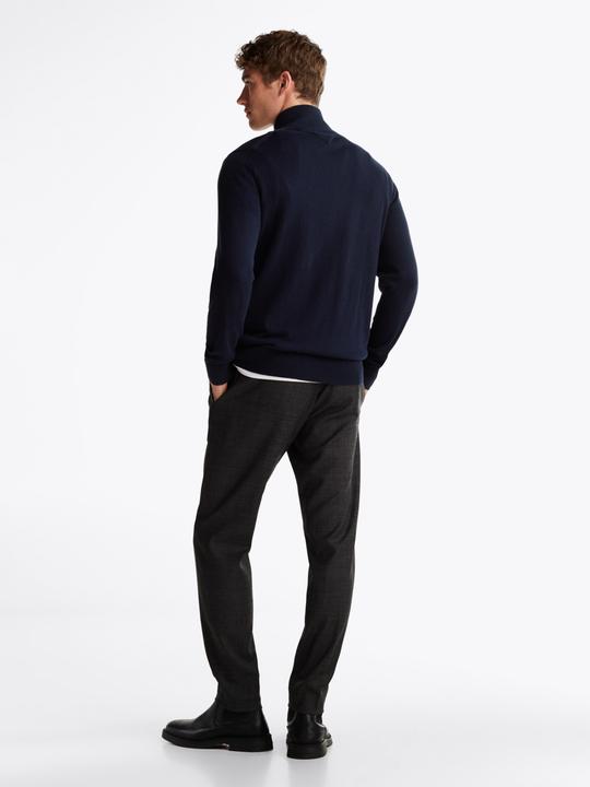 Produktbild Tommy Hilfiger Pima CTN Chashmere Pullover Zip Mock Desert S (M)