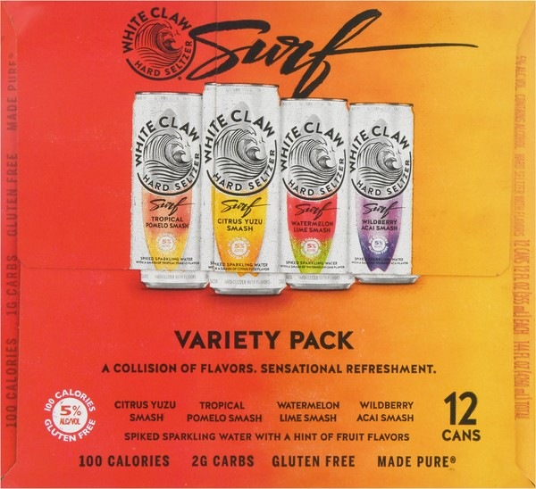 Produktbild White Claw Hard Seltzer (24 x 35.5 cl)