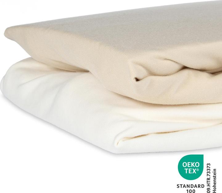 Actual product image Schlummersack Fitted Cot Sheets - 70 x 140cm - 2 pack