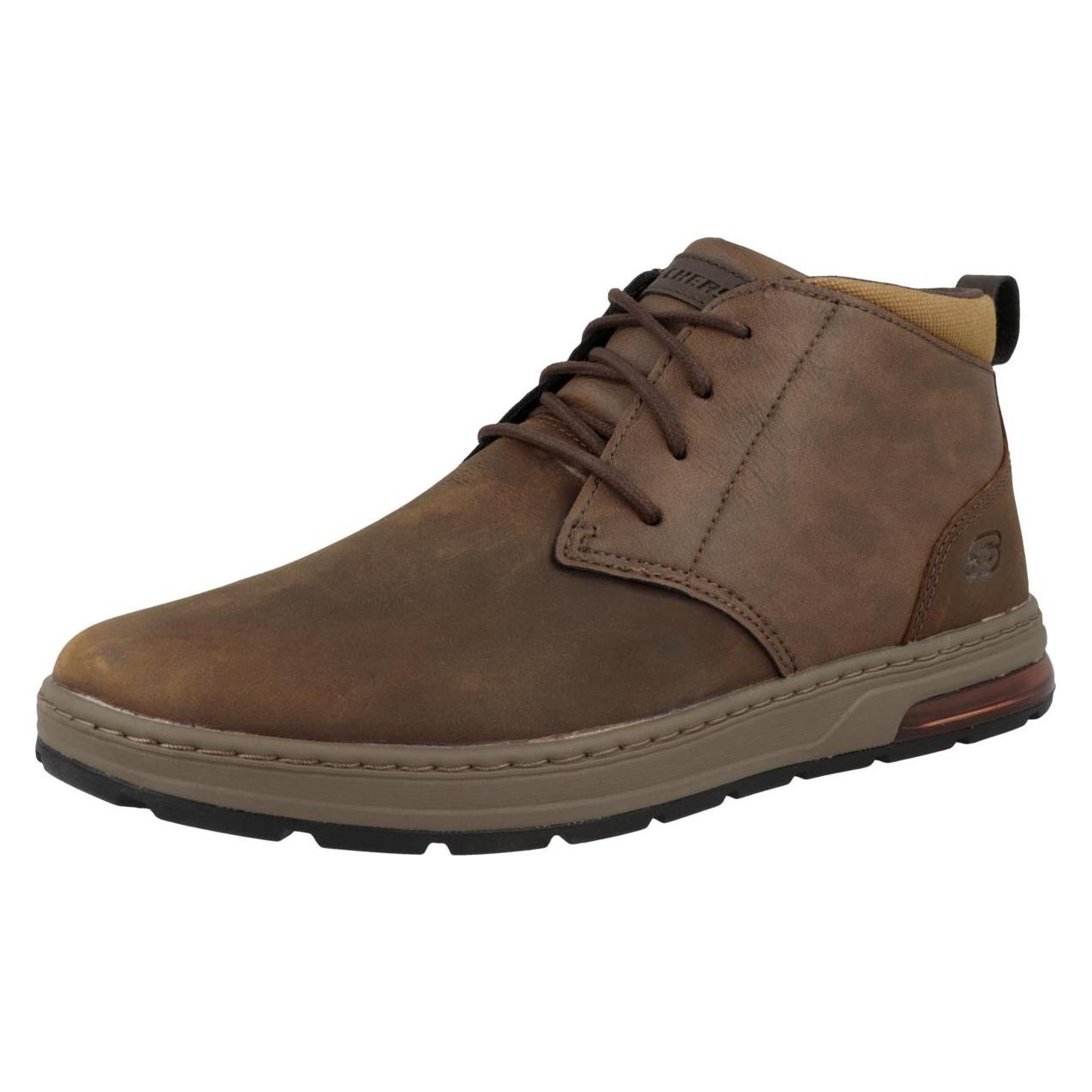 Skechers, Mannen, Laarzen, Evenston - 55675, Bruin, (43)