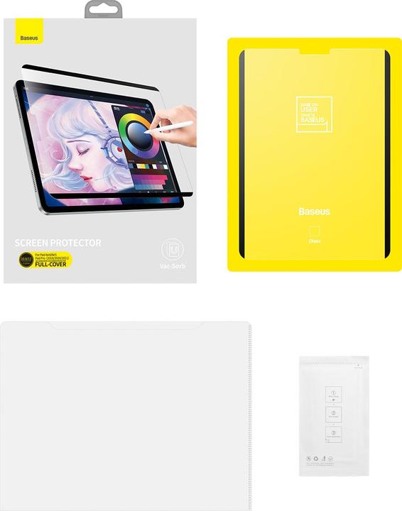 Image du produit Baseus Film en papier Vac-sorb à couverture totale pour pad (1 pcs, iPad Air)