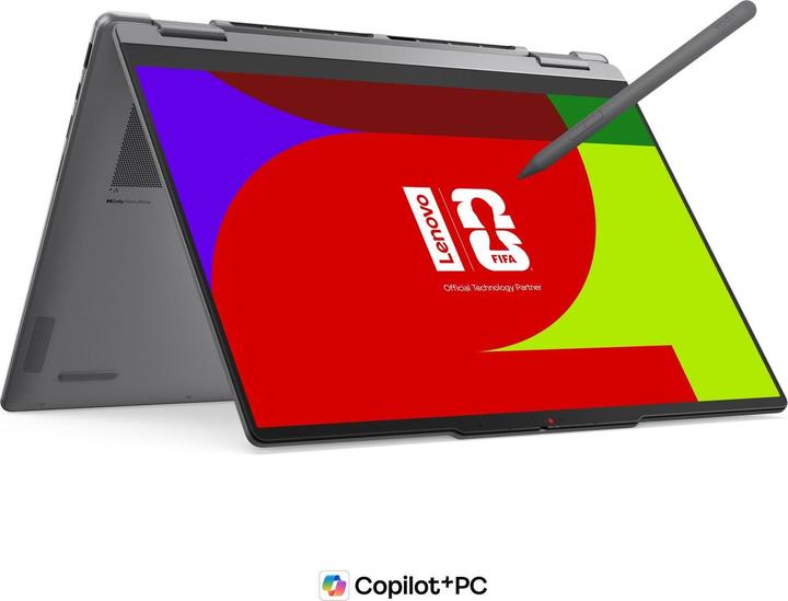 Actual product image Lenovo Yoga 7 2in1 Aura Edition Laptop Copilot+PC 14" WUXGA OLED Touch Display Intel Core Ultra 7 35 (14", 1000 GB, 16 GB, DE, Intel Core Ultra 7 355)