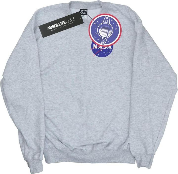 Actual product image Nasa Boys Classic Insignia Chest Logo Sweatshirt (128)