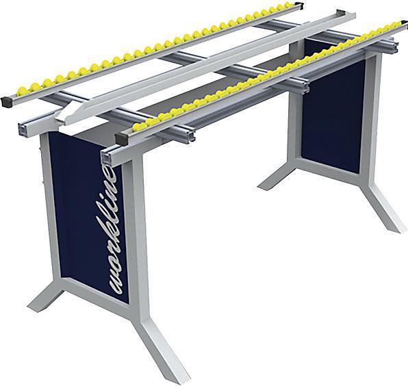 Actual product image Bedrunka & hirth workline basic table with roller conveyor (100 cm, 60 cm)