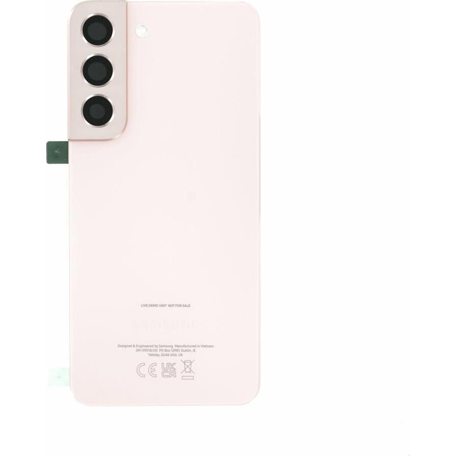 Samsung Back Cover S901/DS Galaxy S22 Duos pink GH82-27434D, Smartphone Akku