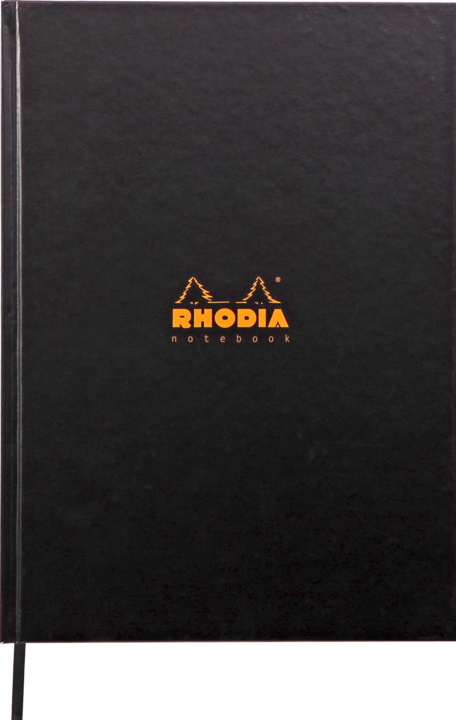 Actual product image Rhodia Notebook Rhodiactive (A4, Checked, Hardcover)