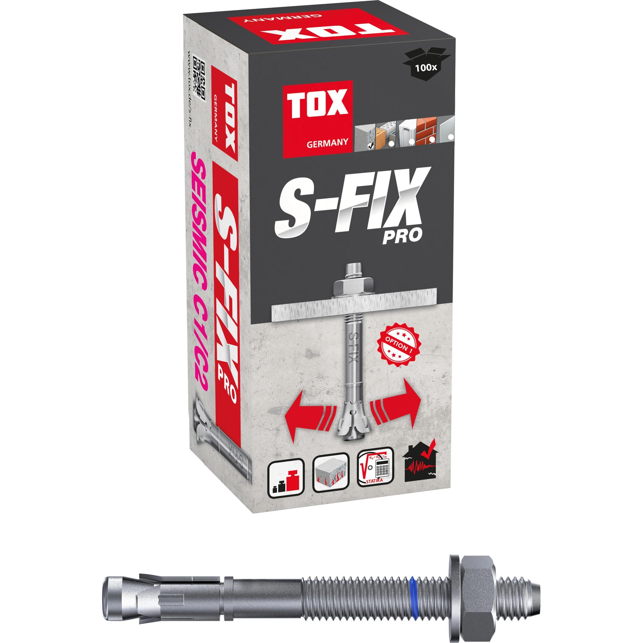 Tox, Dübel, S-FixS-Fix Pro (100 Stk.)