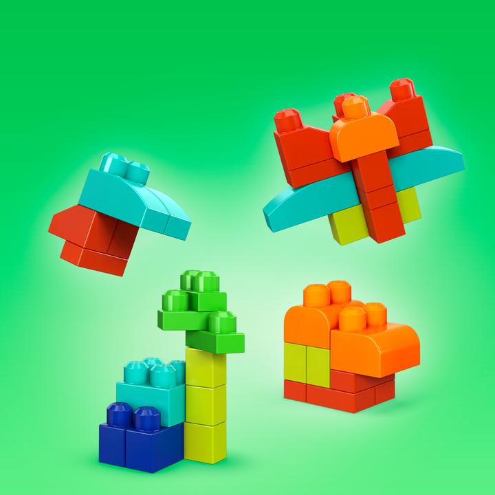 Actual product image Mattel MEGA Build n Play Bag Building Set