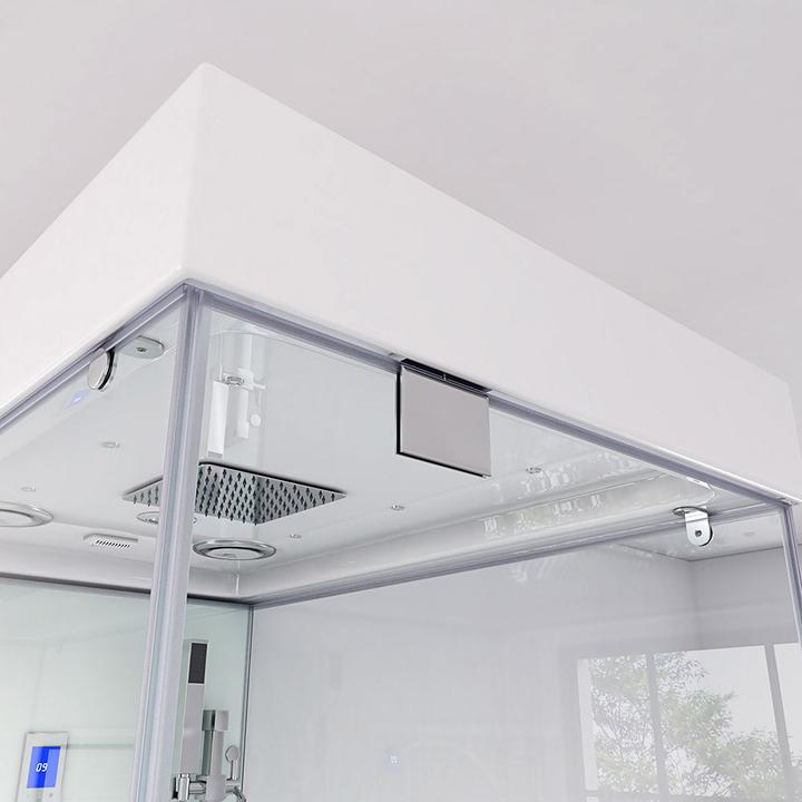 Produktbild Home Deluxe Dampfdusche mit Wasserfall und LED-Beleuchtung WATERFALL M, 80x120x220cm