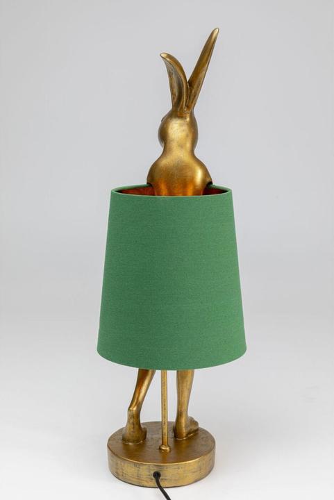 Image du produit Kare Design Lampe de table Animal Rabbit Or/Vert 68cm (E14)