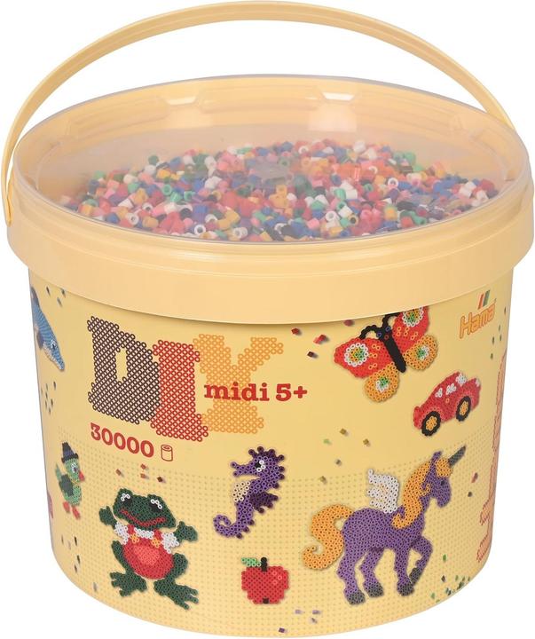 Immagine prodotto Hama Perline stirate in un secchio, 30.000 pezzi.