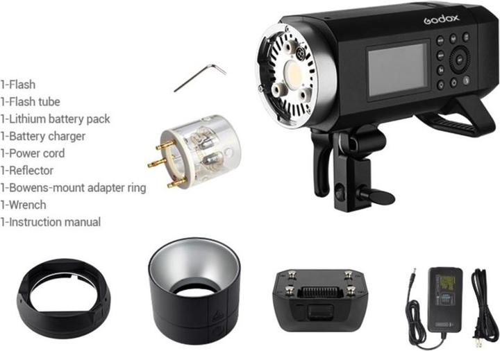 Immagine prodotto Godox AD400 Pro (400 W, Testa flash)