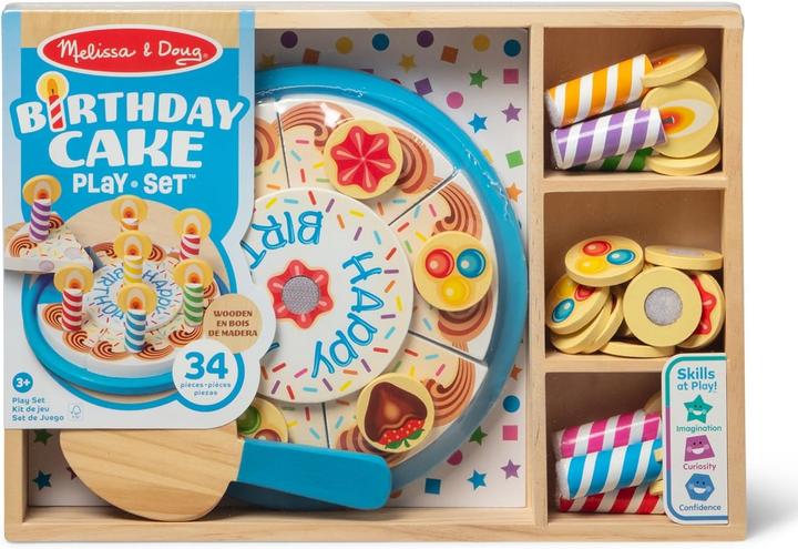Image du produit Spin Master Melissa & Doug - Holz Geburtstagskuchen