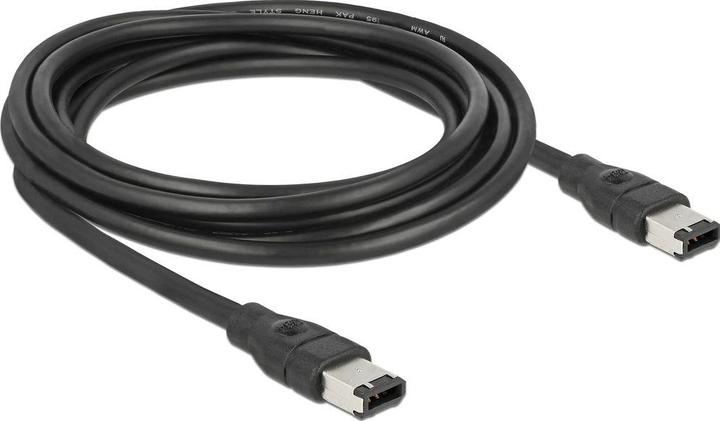 Productafbeelding Delock Kabel FireWire IEEE 1394B 6Pol/6Pol, 3Meter (3 m, FireWire)