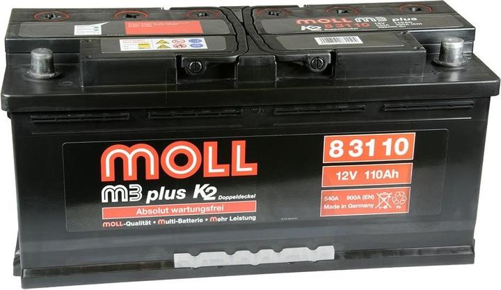 Actual product image MOLL M3-Plus (12 V, 110 Ah, 900 A)