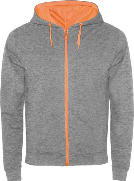 fluroorange, Grau meliert
