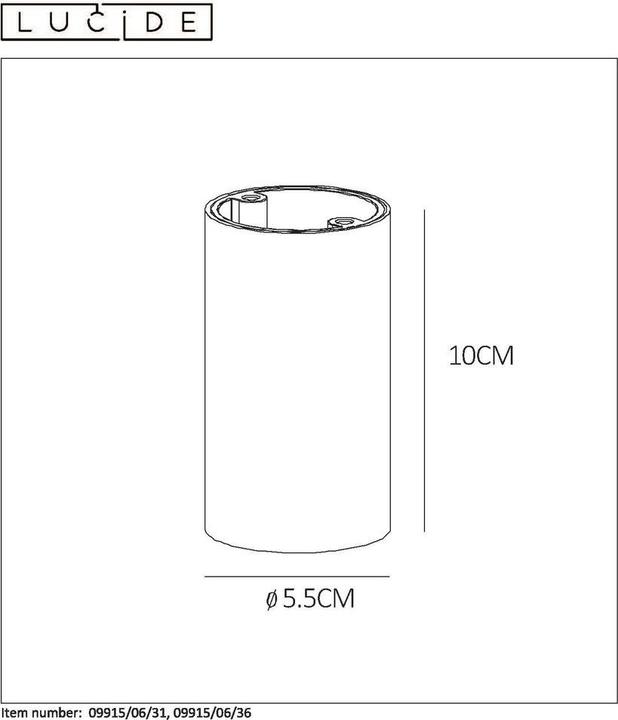 Image du produit Lucide Delto (320 lm, GU10)