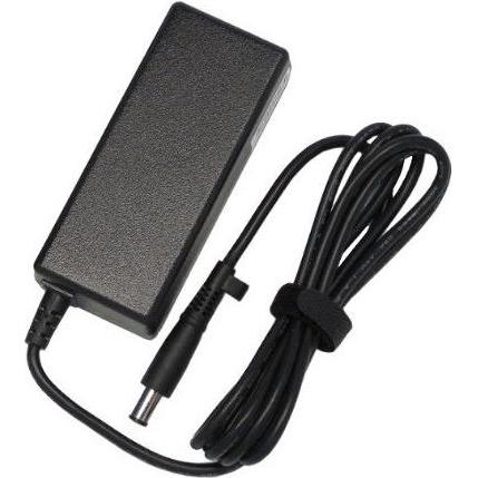 Thumbnail - Compaq AC Adapter 19.5V 65W with Dongle includes power cable (65 W), Notebook Netzteil, Schwarz